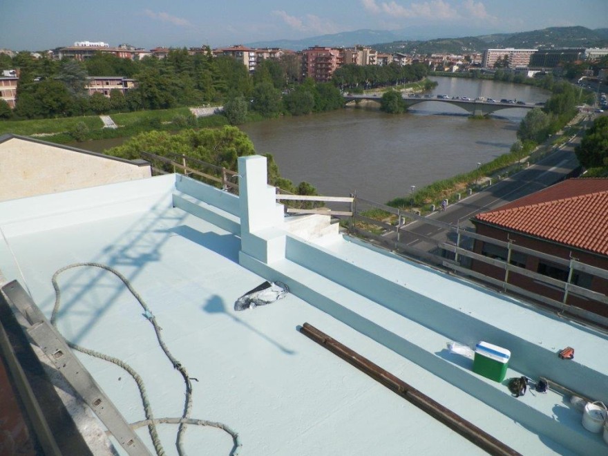 Impermeabilizzazione con membrana elastomerica