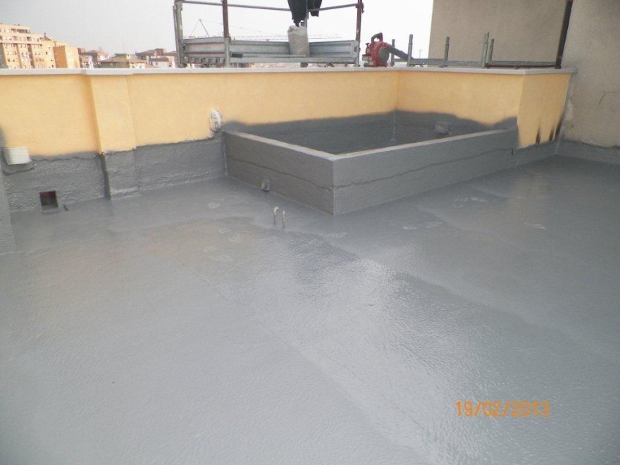 Impermeabilizzazione terrazza piana 