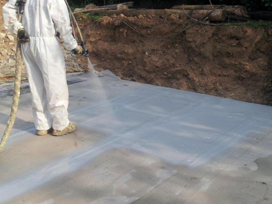 Rivestimento impermeabile a spruzzo