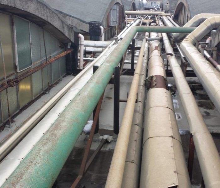 Impermeabilizzazione di coperture complesse