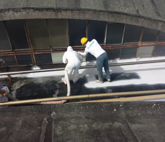 Impermeabilizzazione di coperture complesse