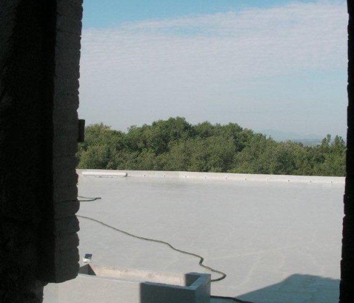 Impermeabilizzazione in Poliurea di cantina a Montalcino