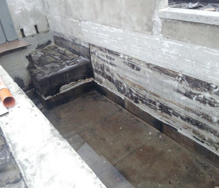 Terrazzo impermeabilizzato in poliurea